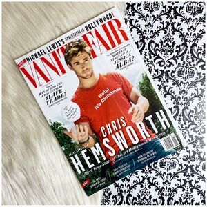 Vanity Fair : Holiday 2015-2016 ‘Chris Hemsworth’ edition magazine